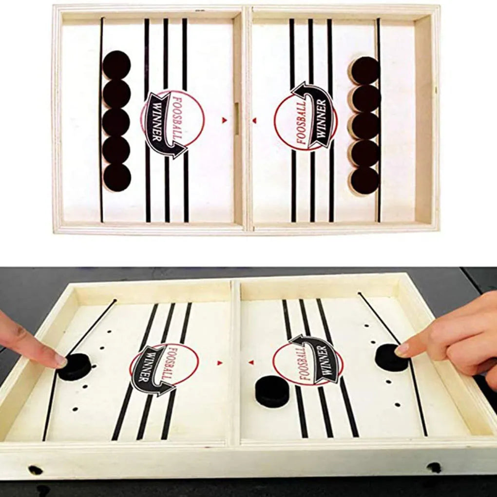 "Ultimate Interactive Game Set: Foosball, Table Hockey, Chess & More! Fun for Kids and Parents"